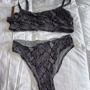 Snake Print Set